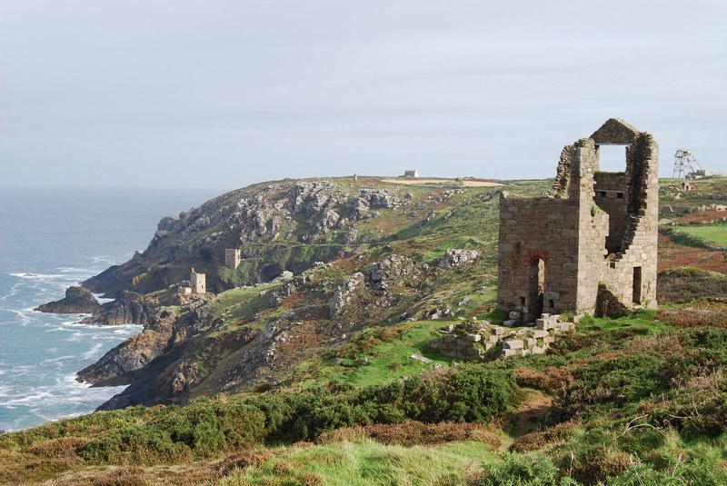 Mine tours in Cornwall, near Newquay, St. Ives and Falmouth, Penzance, St. Just and Truro.