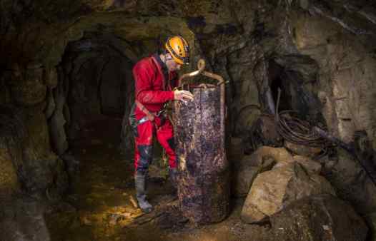 Underground industrial remains. St. Ives best activity, a Cornish tin mine tour. Authentic mines, real adventure.